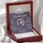 Granddaughter (Love Knot neckless Set)